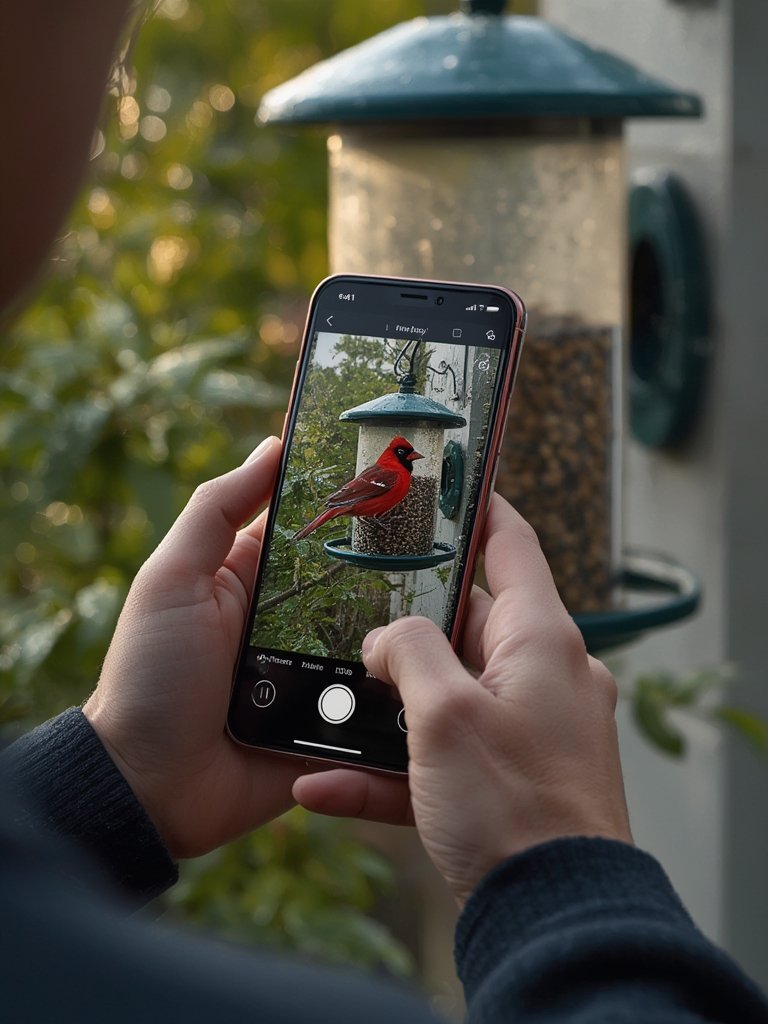 smart bird feeder - Illustration 2