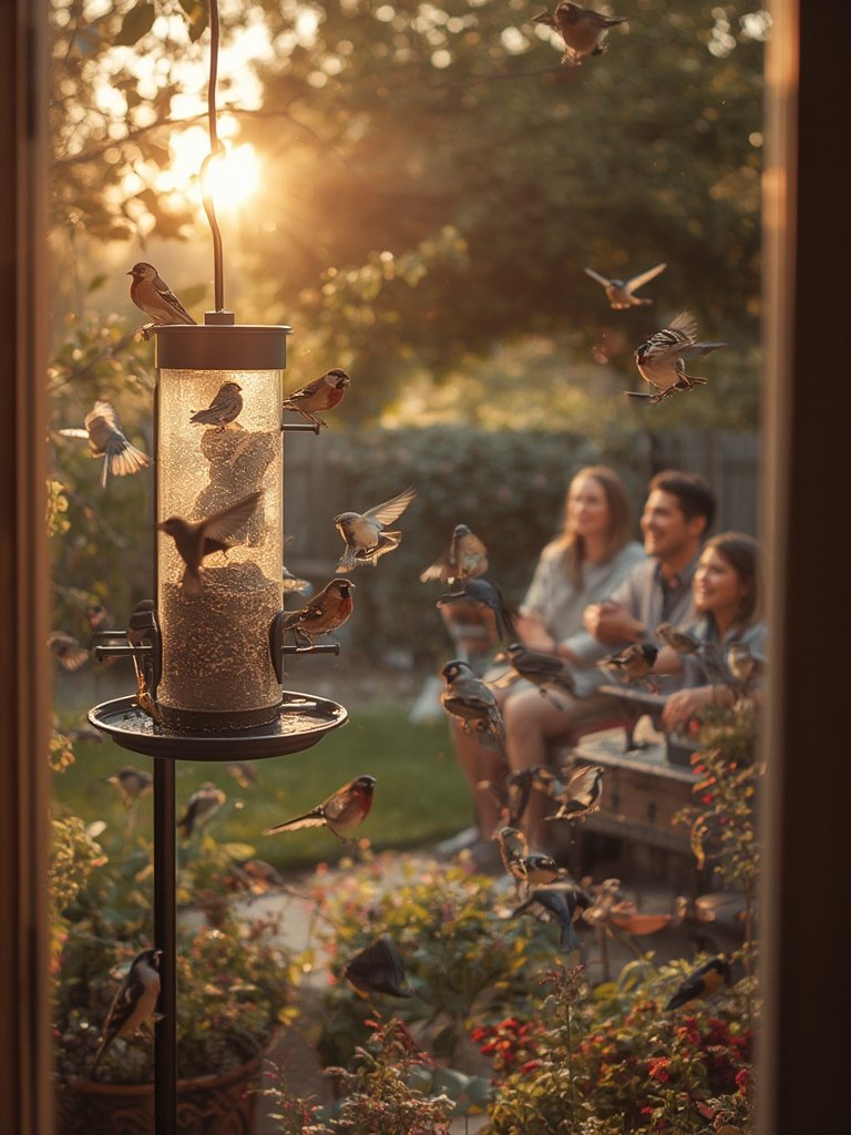 smart bird feeder - Illustration 3