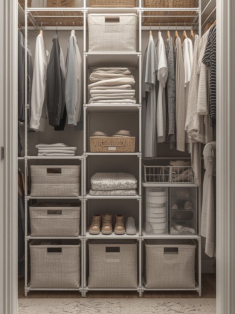 cube organizer in action