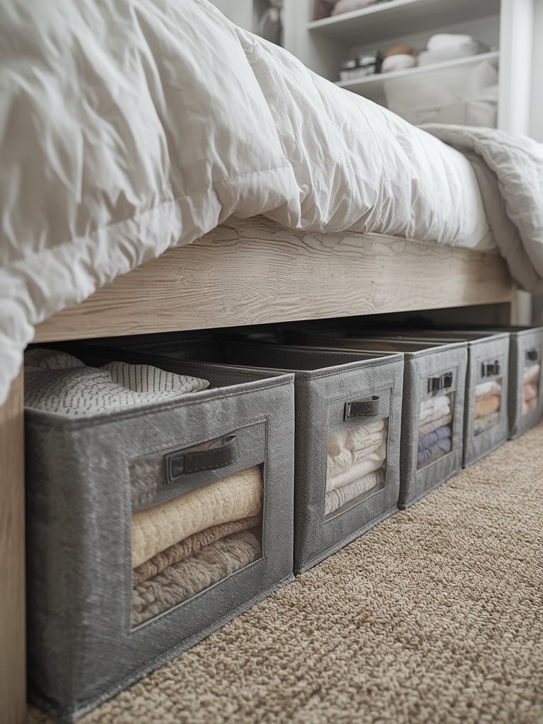 storage bags in action