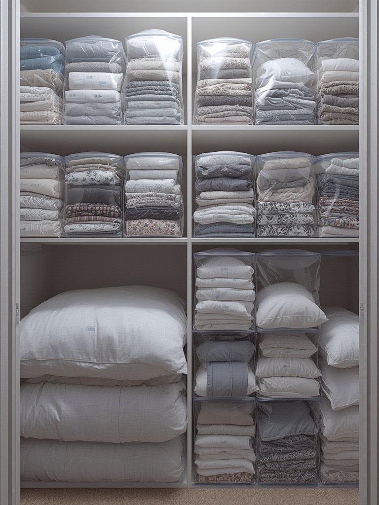 vacuum bags in action