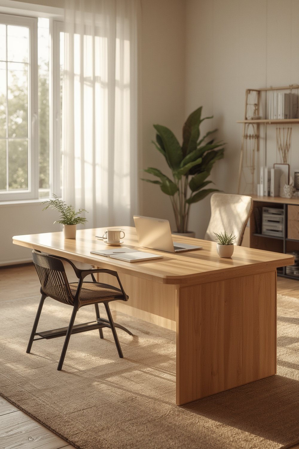 computer desk product view