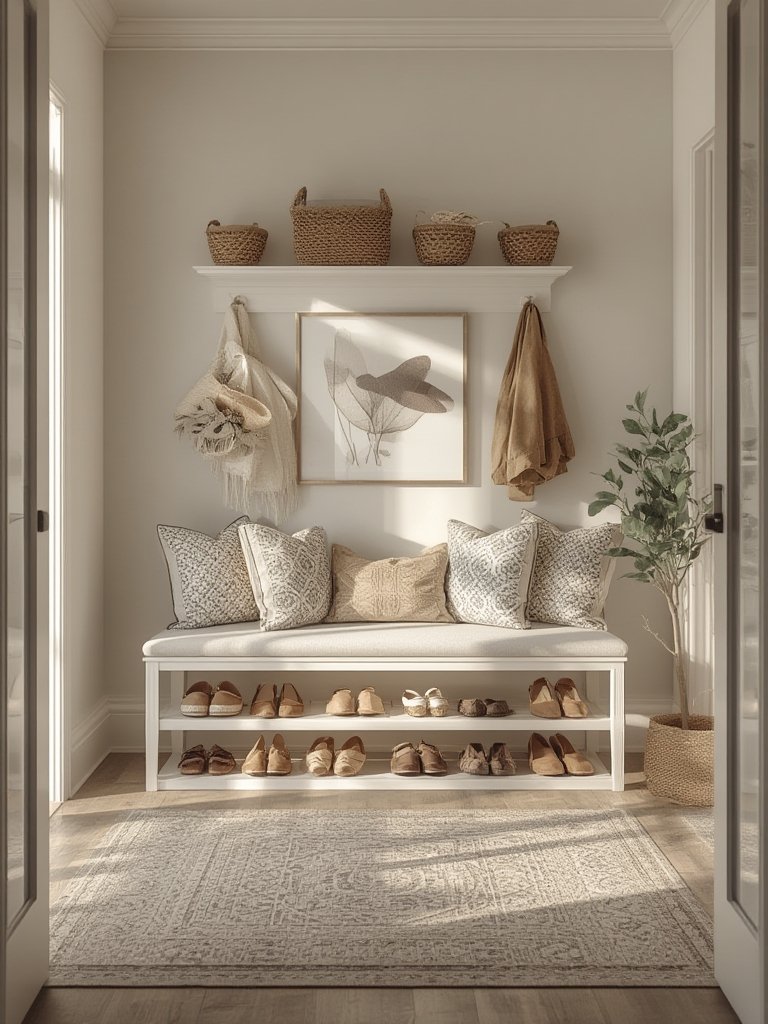 entryway storage bench - Illustration 3