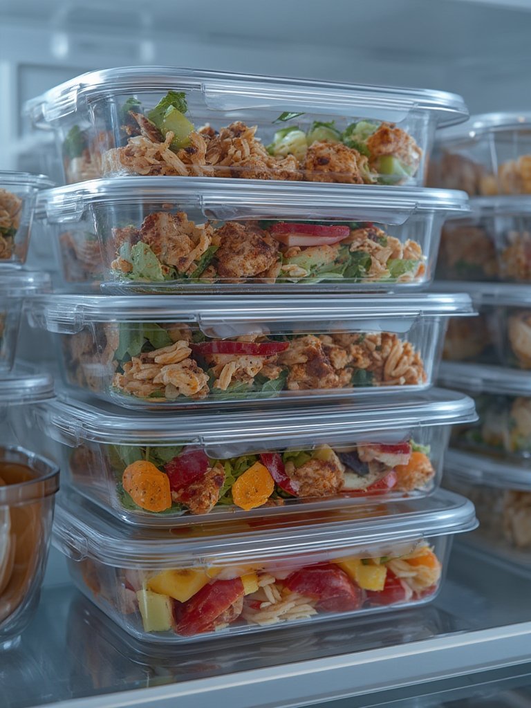 deli containers in action