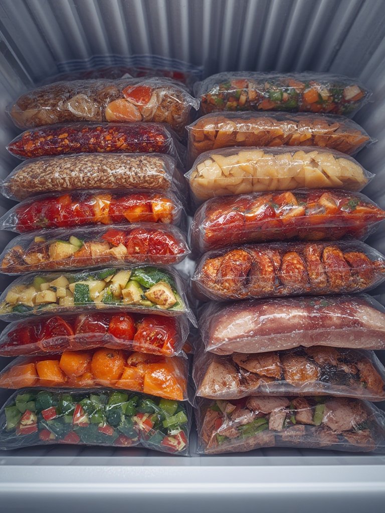 Freezer Bags: 7 Ultimate Checklist For Best Food Storage In 2026 2 Freezer bags in action