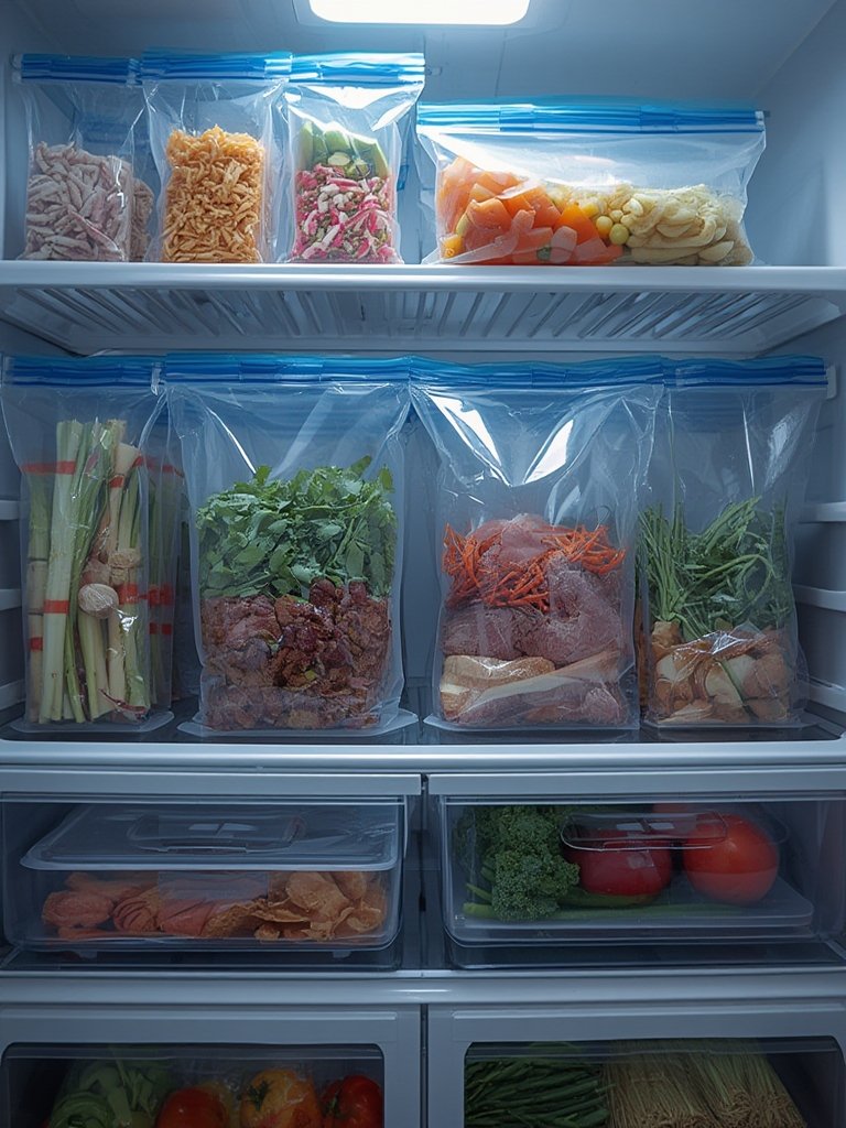 storage bags in action