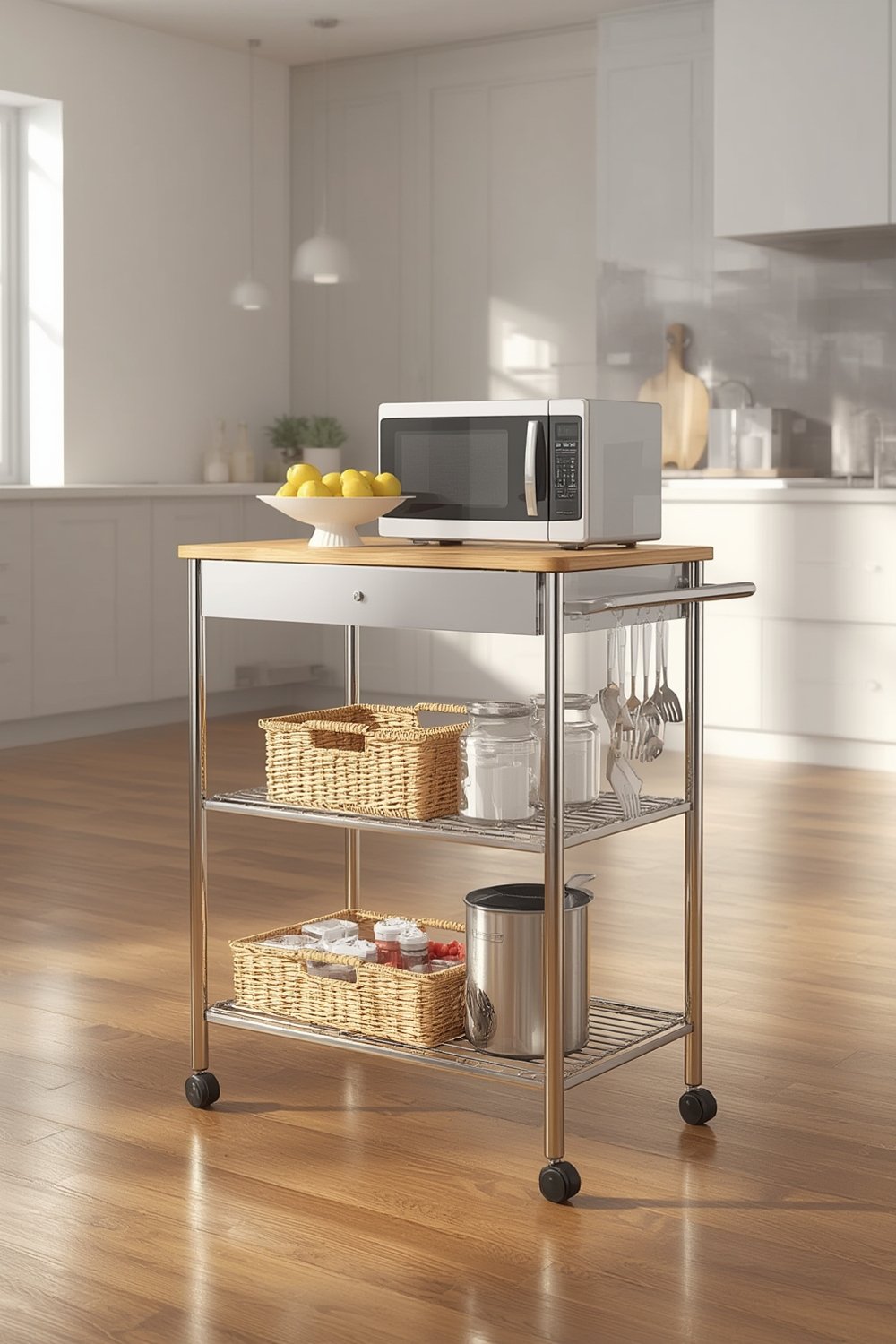 Kitchen Cart: 3 Ultimate Steps For Amazing Organization In 2026 1 kitchen cart product view