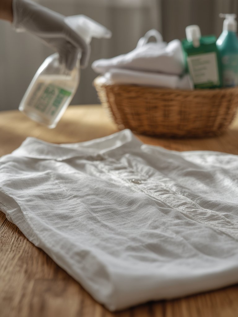 stain remover in action