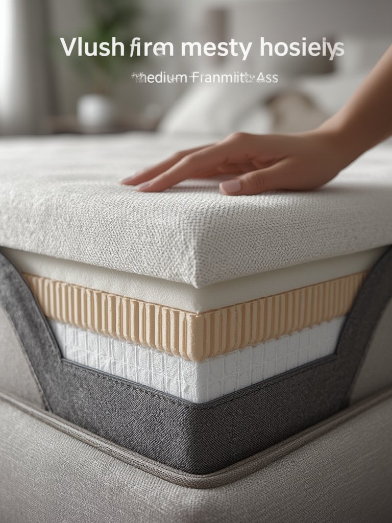 hybrid mattress in action