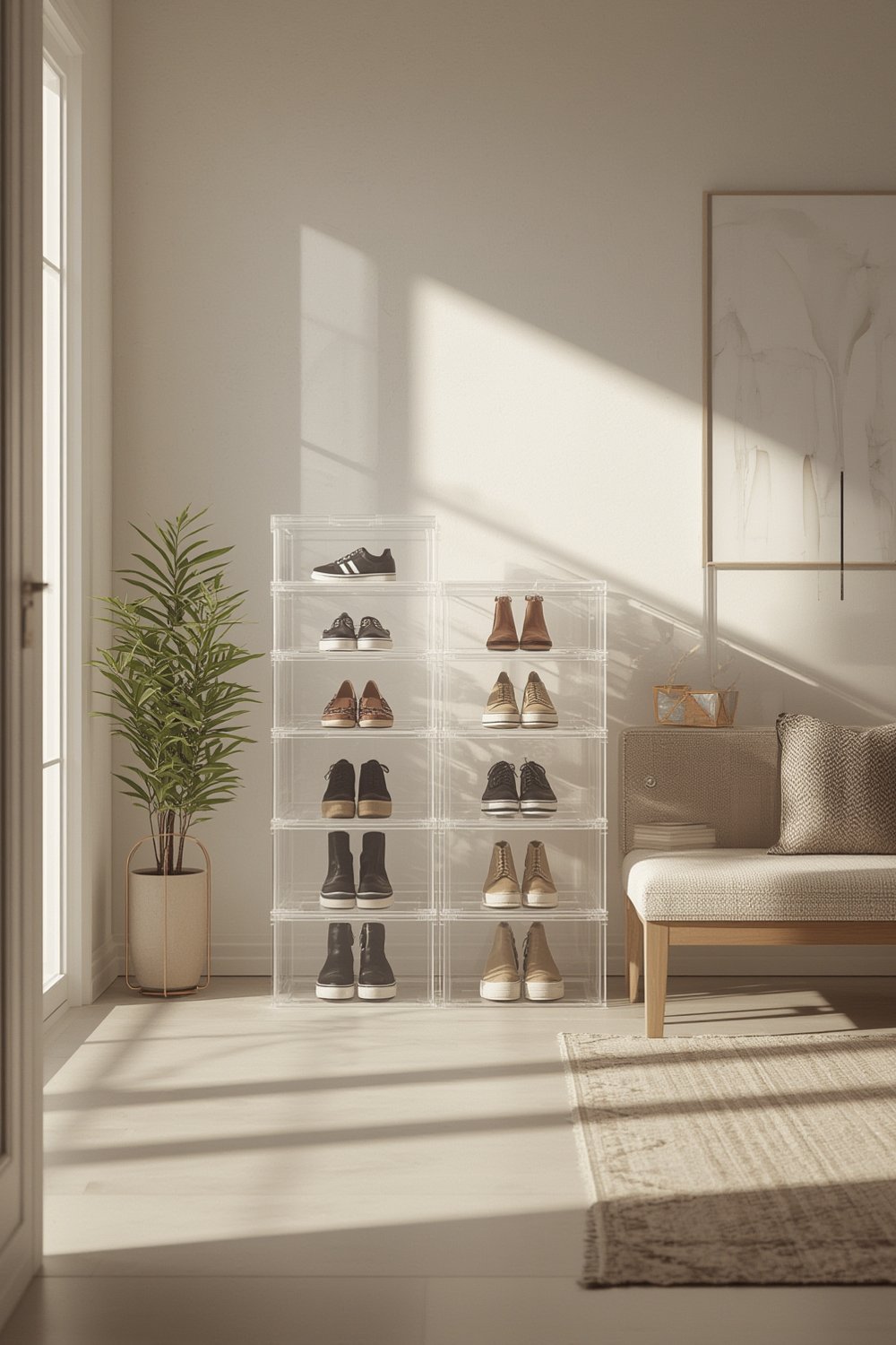 shoe organizer product view