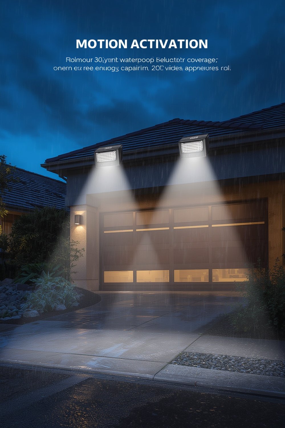 solar floodlights product view