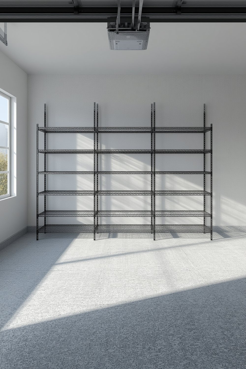 steel shelving product view