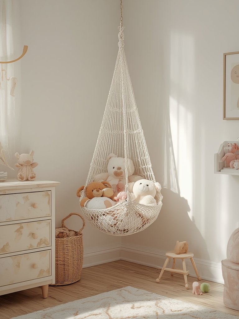 stuffed animal in action