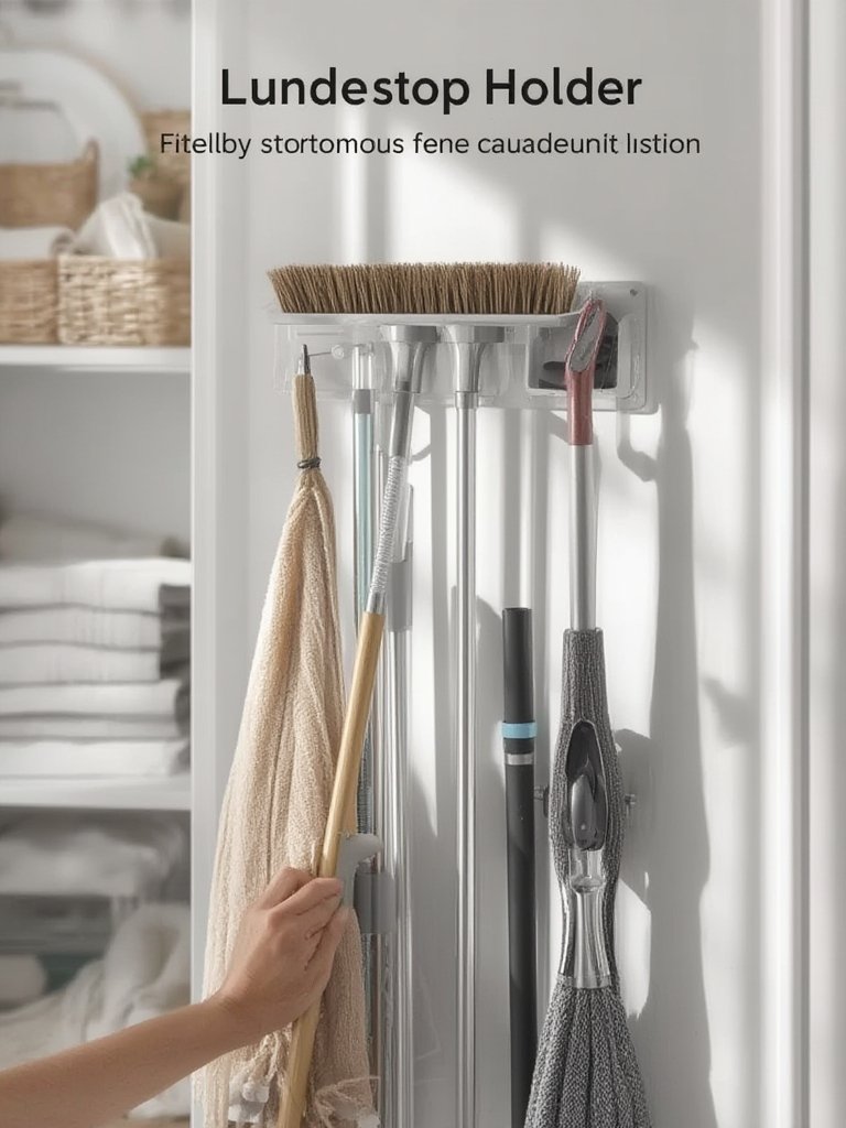 Broom Holder: 7 Ultimate Steps For Easy Organization In 2026 2 broom holder in action