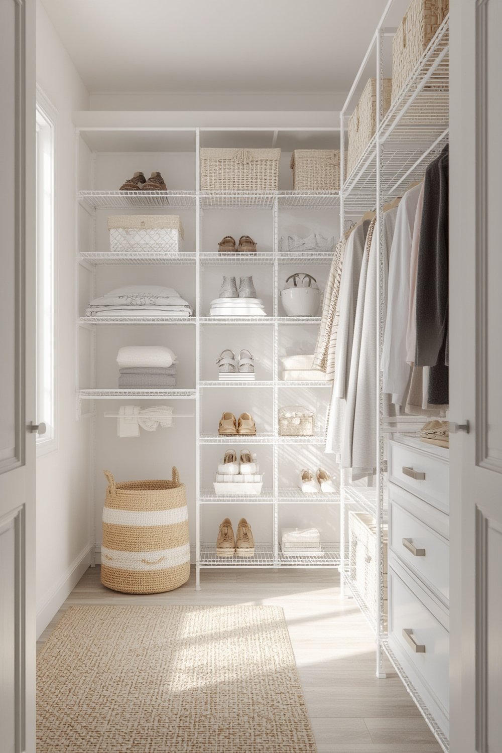 wire shelving product view