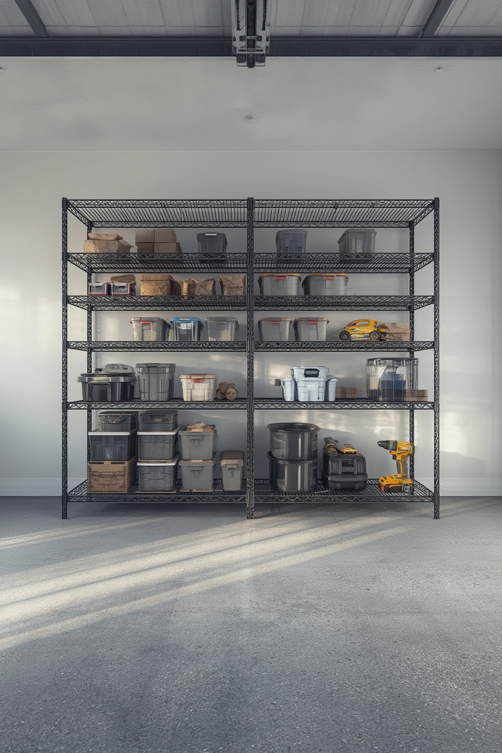 wire shelving product view