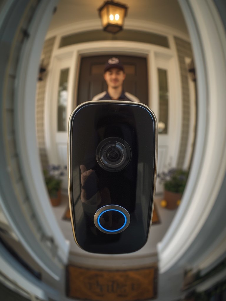 Ring Doorbell in action