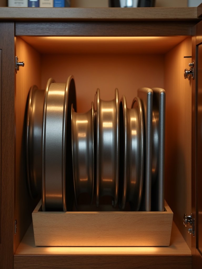 Bakeware Rack: 5 Ultimate Picks for Best Kitchen Storage 2 bakeware rack in action