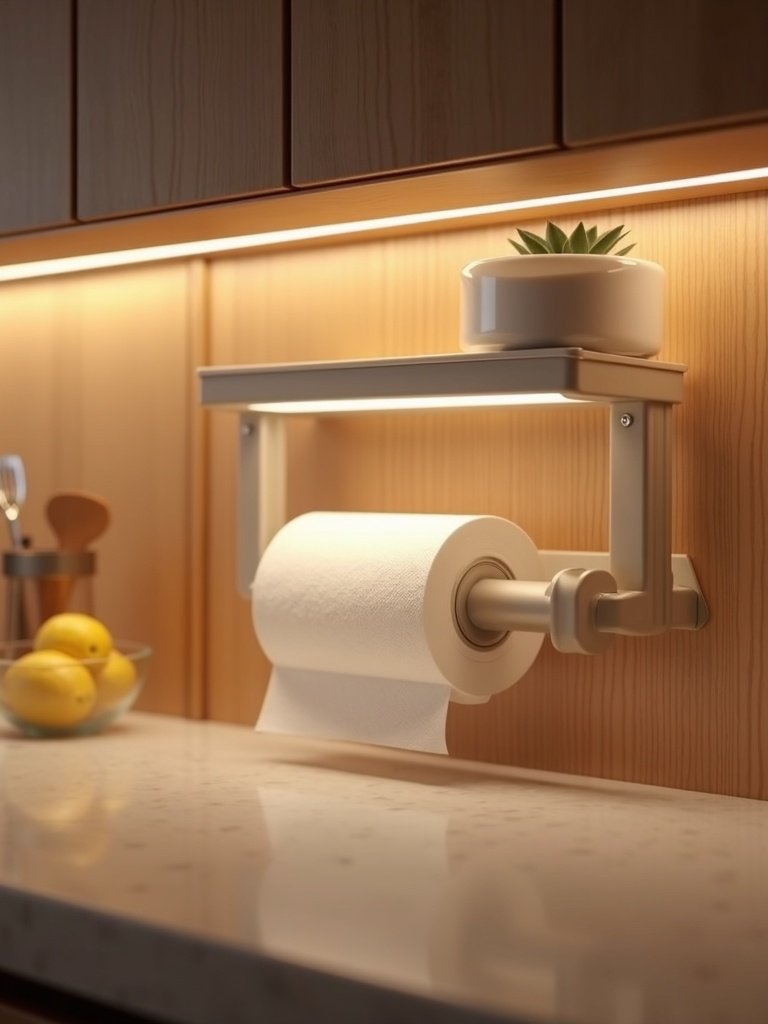 Paper Towel Holder: 5 Ultimate Picks for Best Kitchen 2026 2 paper towel holder in action