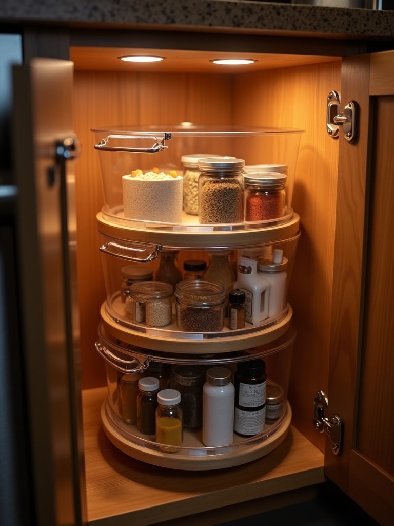 Lazy Susan: 5 Ultimate Picks for Best Kitchen Organization 2 lazy susan in action