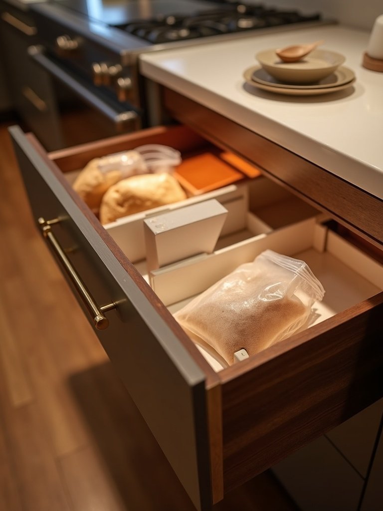 Bag Dispenser: 4 Ultimate Picks for Best Kitchen Storage 2 bag dispenser in action