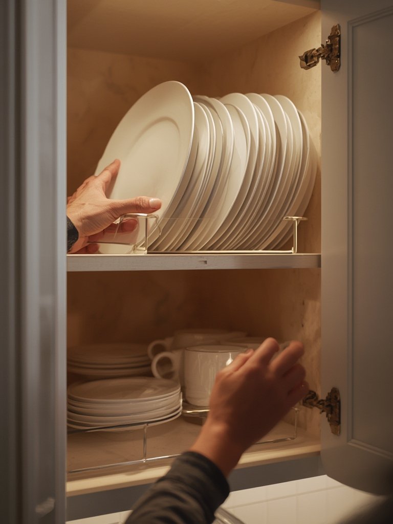 cabinet shelf risers - Illustration 2