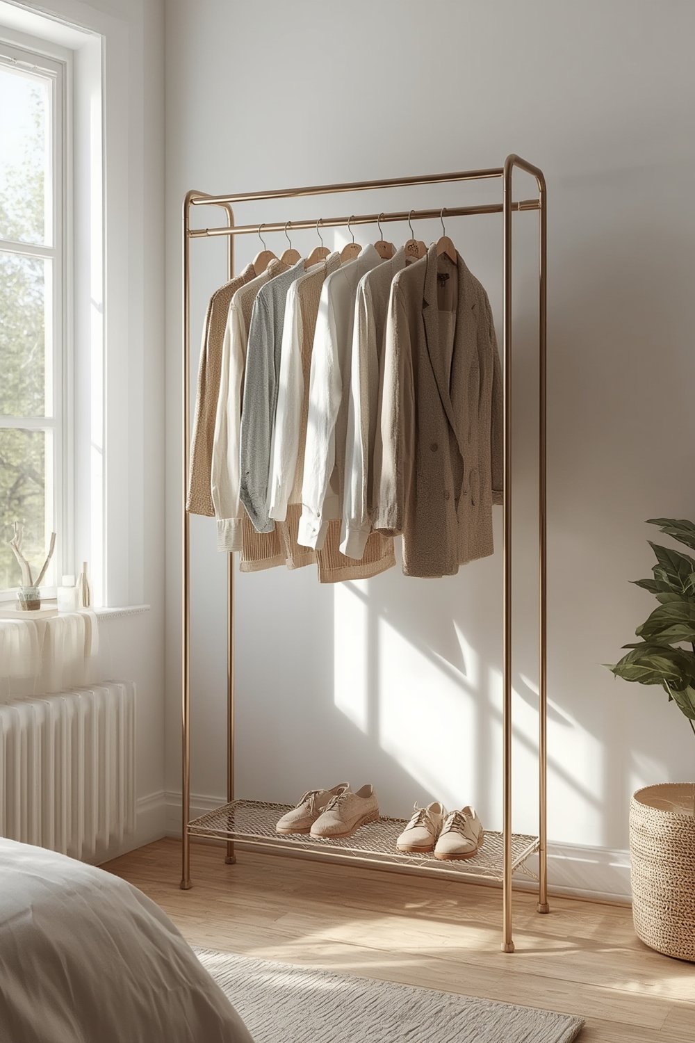 clothes rack product view
