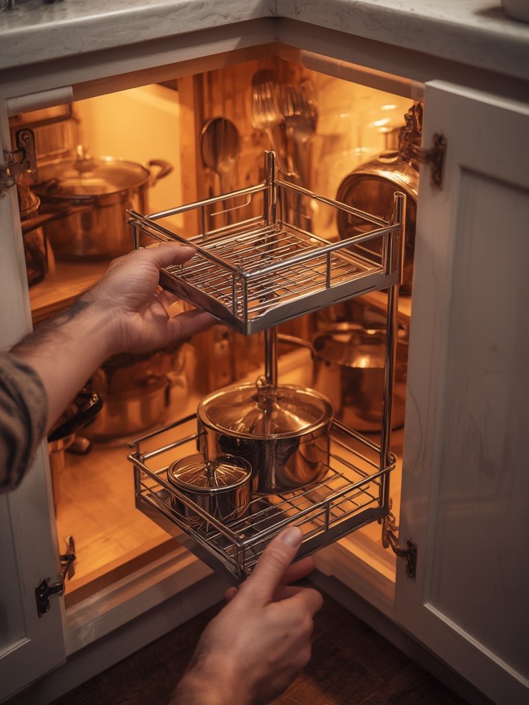 corner cabinet organizers - Illustration 2