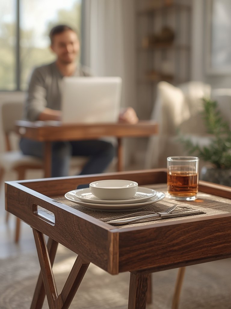 Tv Tray: 4 Ultimate Checklist For Best Space-Saving Solutions 2026 3 tv tray in action