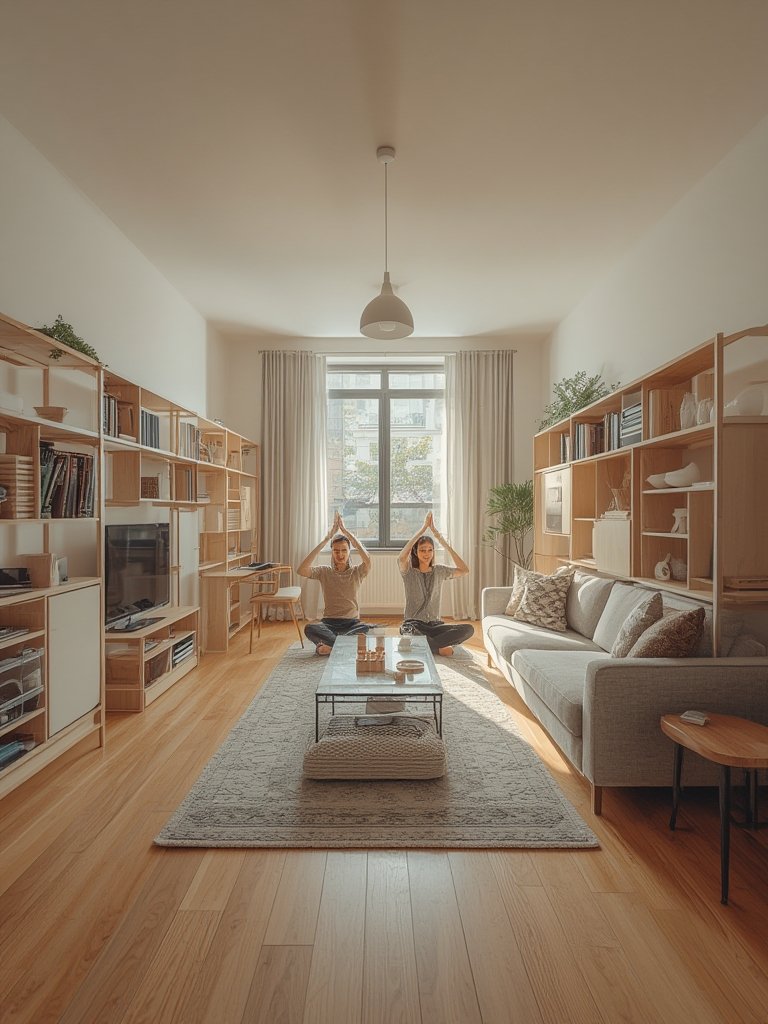 folding furniture for small spaces - Illustration 3