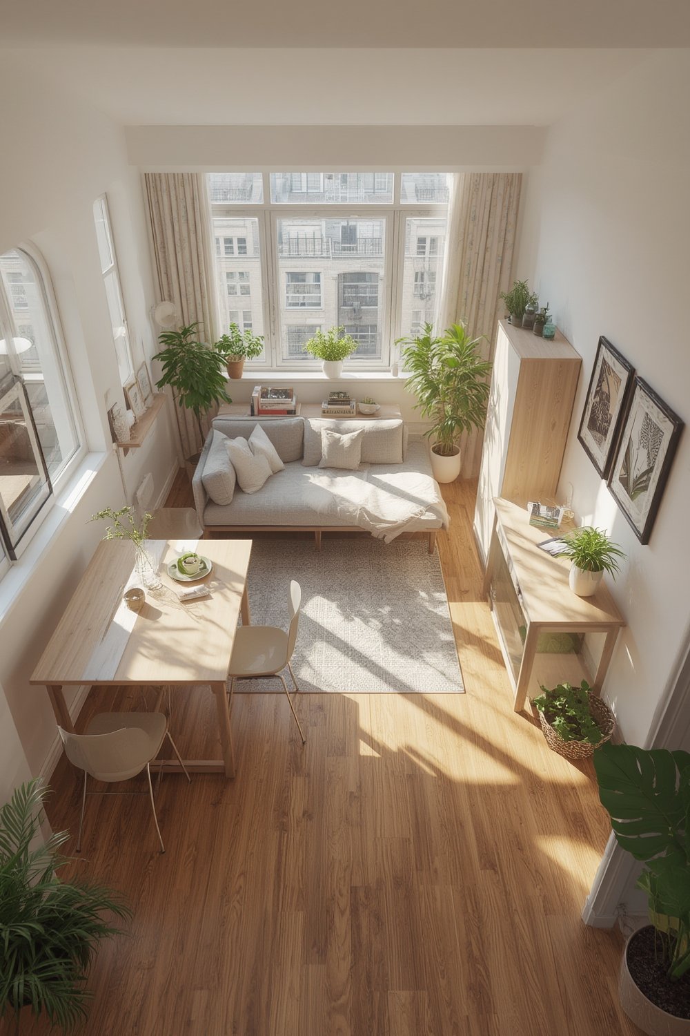 folding furniture for small spaces - Illustration 1