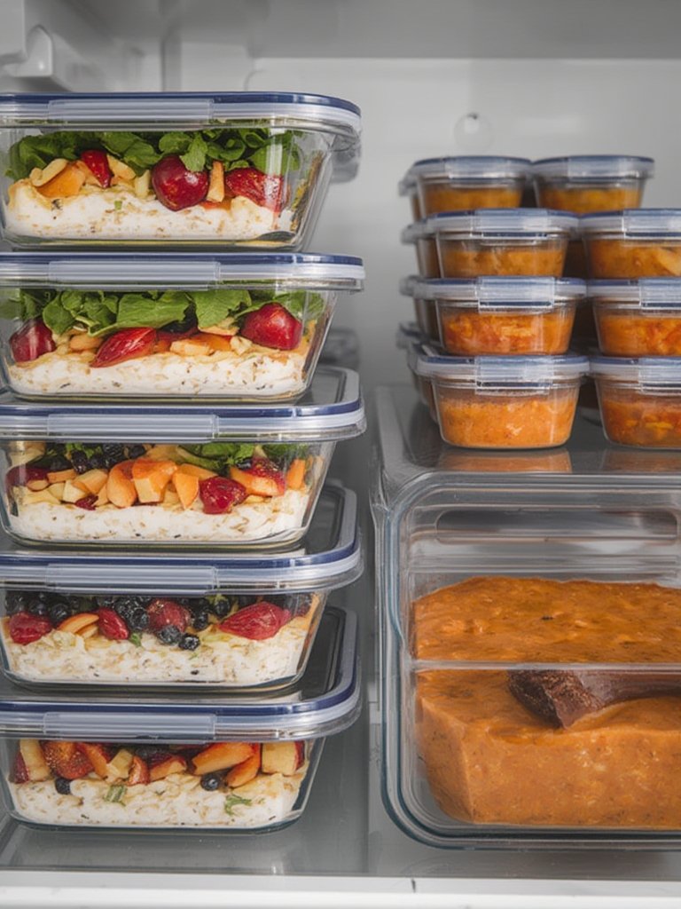 deli containers in action