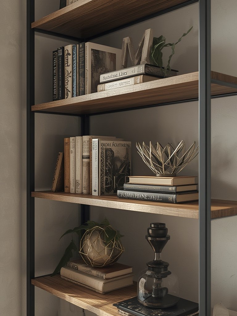 bookshelf storage in action