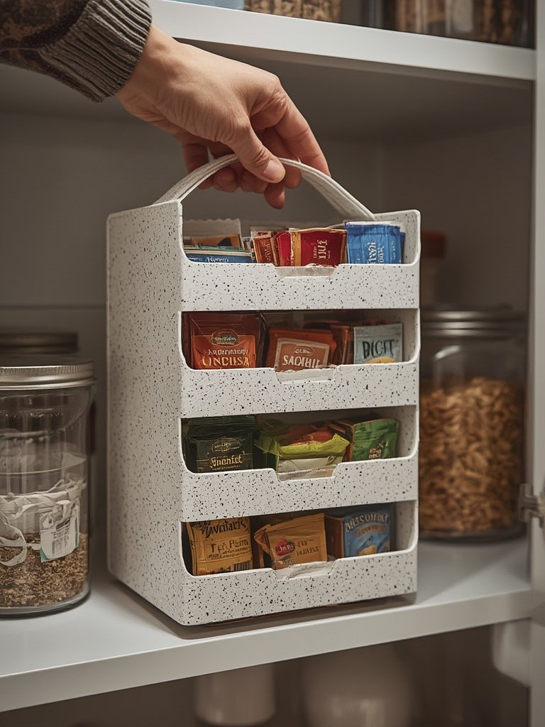 packet organizer in action