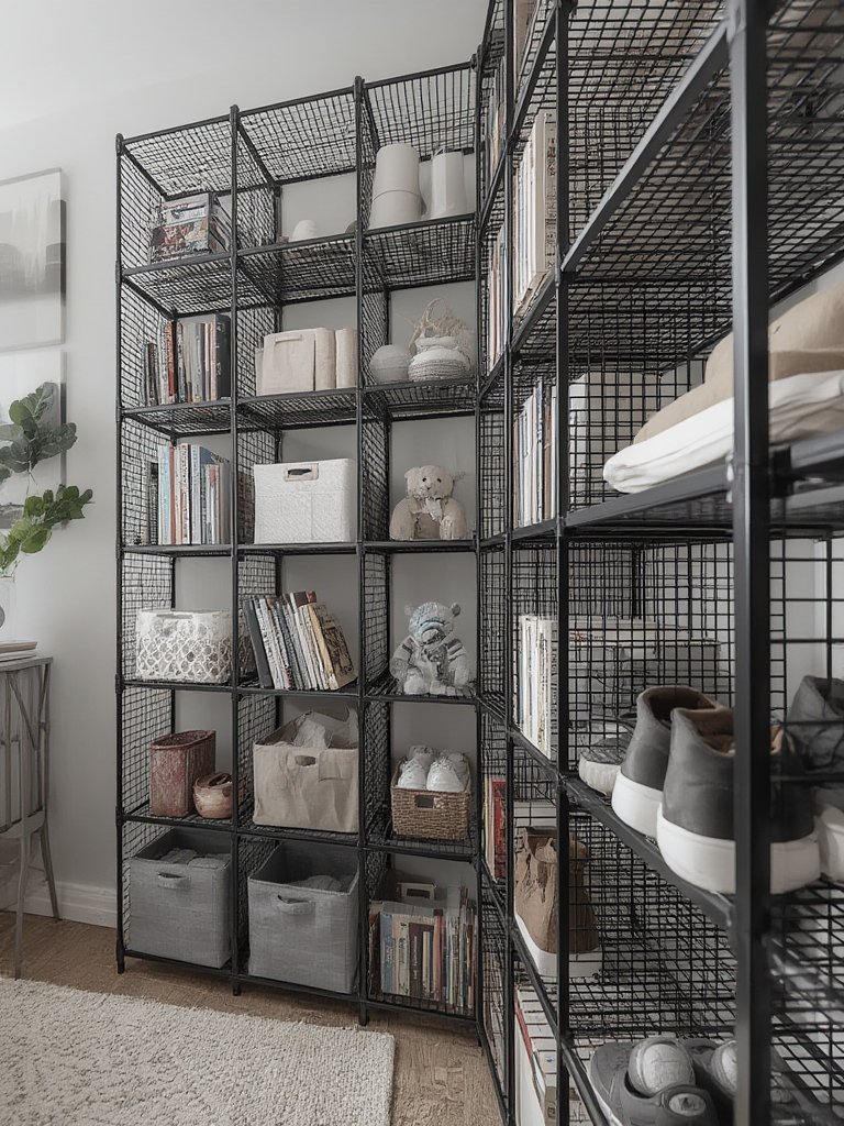 wire organizer in action