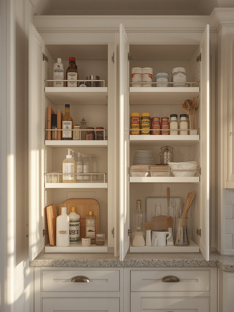 over cabinet door organizers - Illustration 3