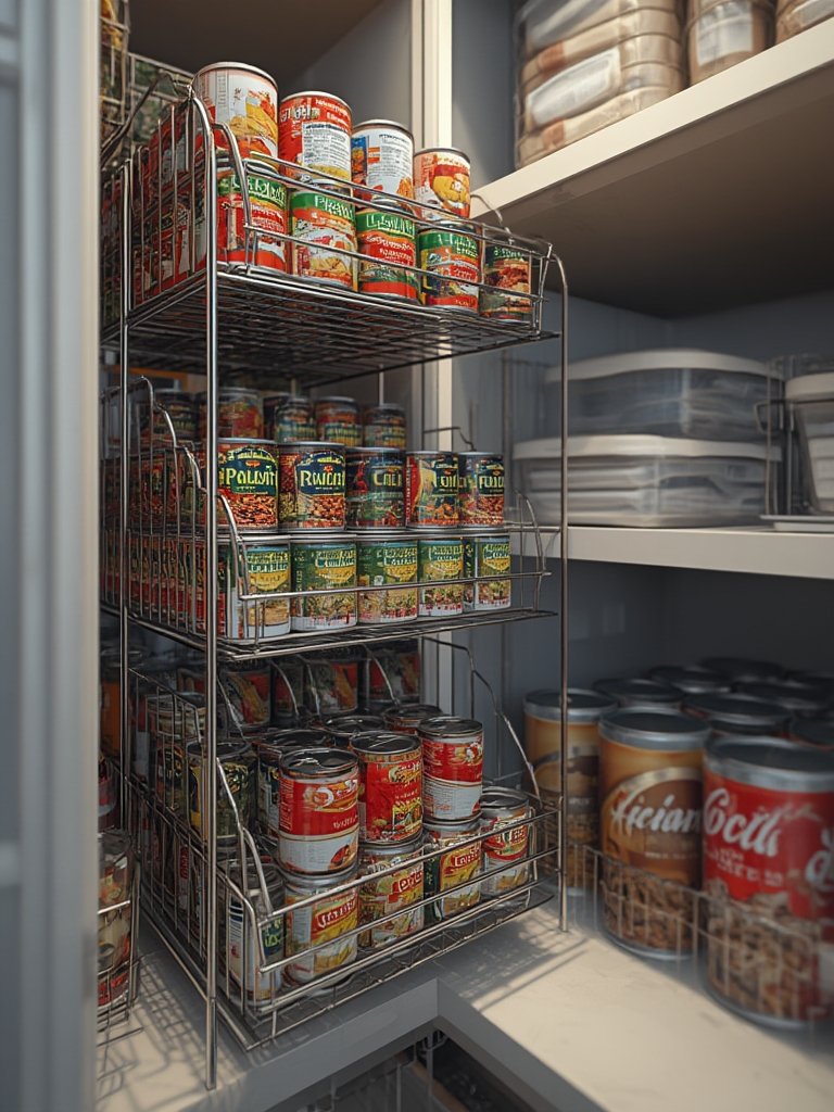 can organizer in action