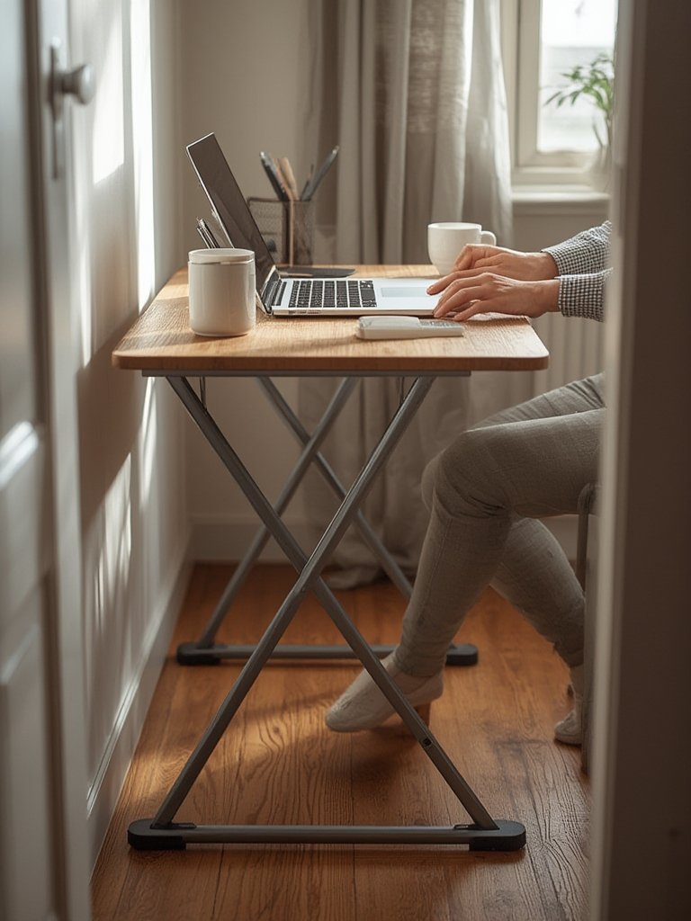 Folding Desk: 10 Ultimate Steps For Easy Setup In 2026 2 folding desk in action