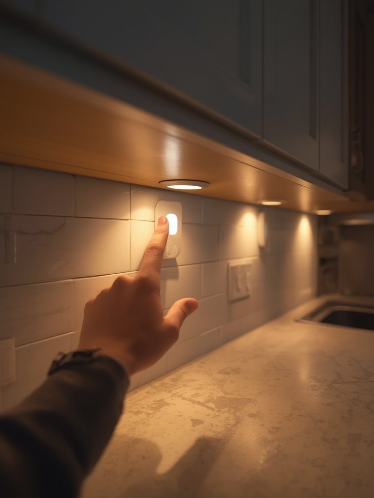 Led Taplights: 4 Ultimate Solutions For Amazing Closets And Kitchens In 2026 2 led taplights in action