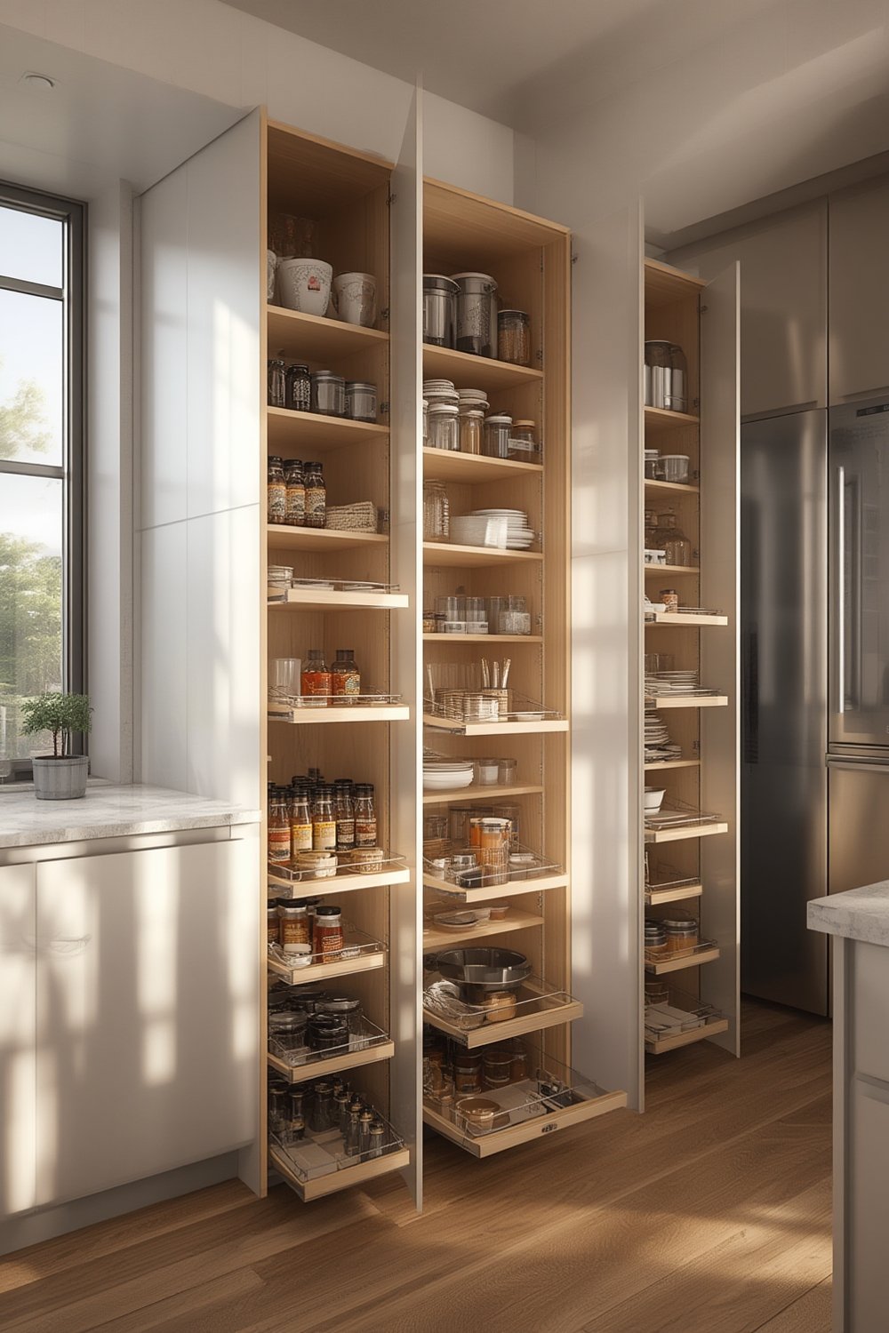 pull out cabinet organizers - Illustration 1