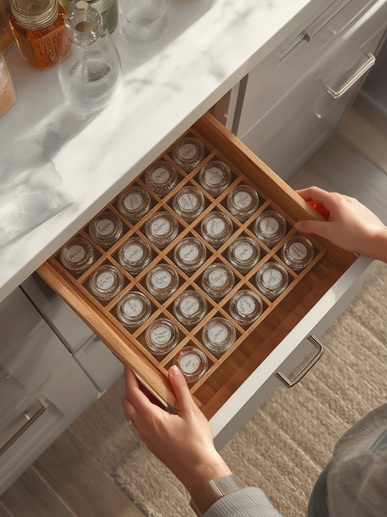 spice drawer organizers - Illustration 2