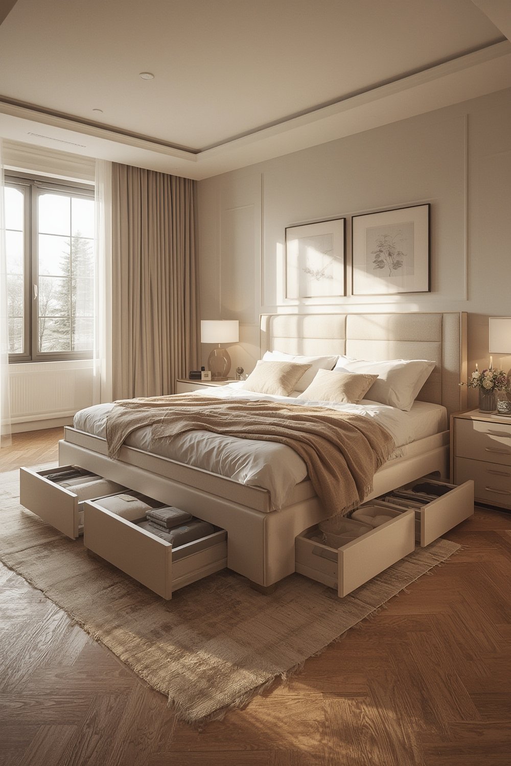 storage beds - Illustration 1