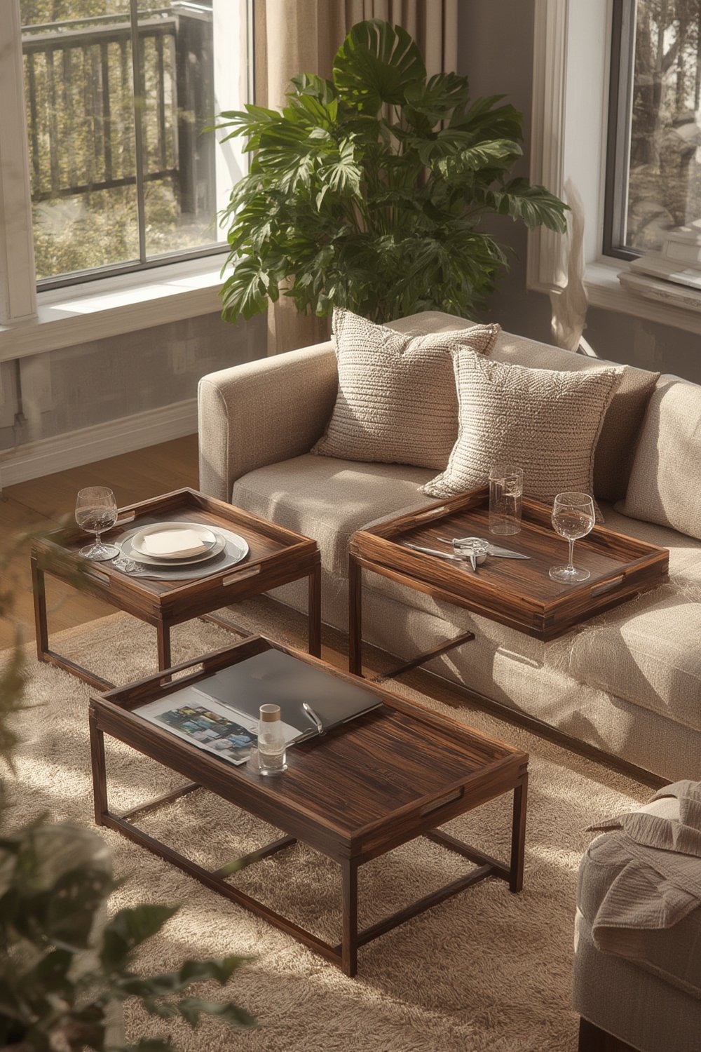 tv trays product view