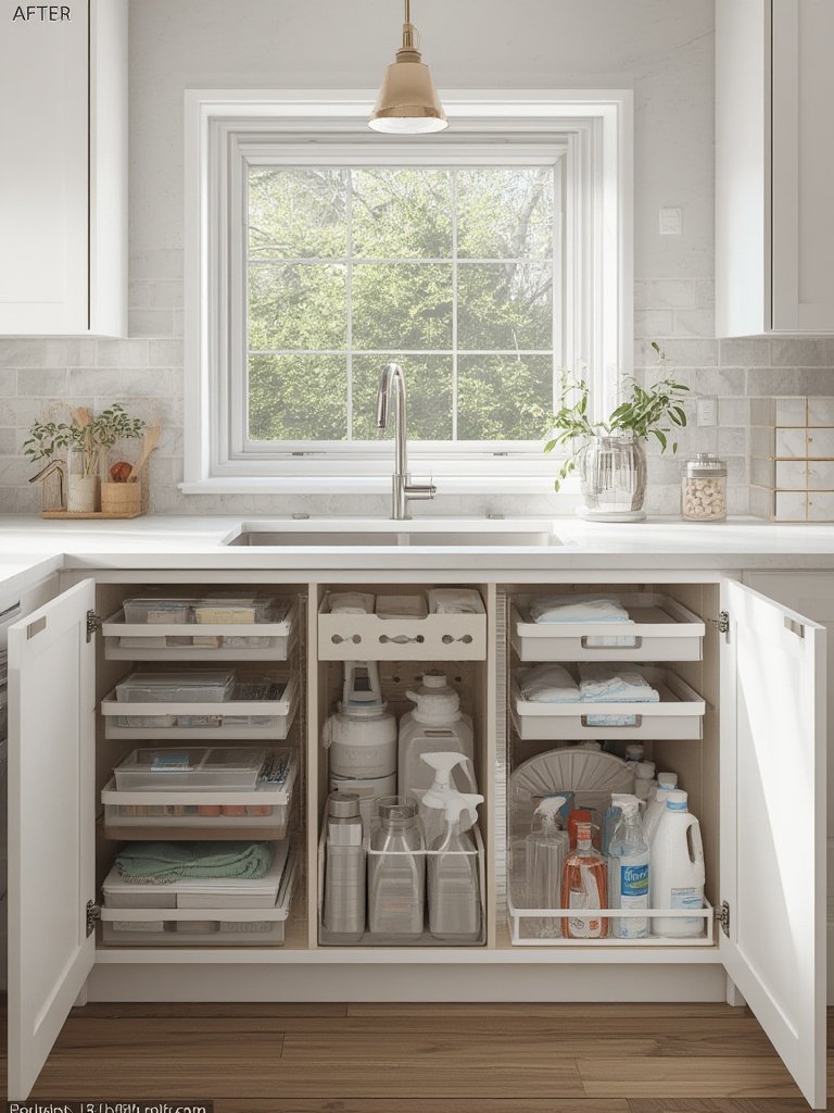 under sink kitchen storage - Illustration 3