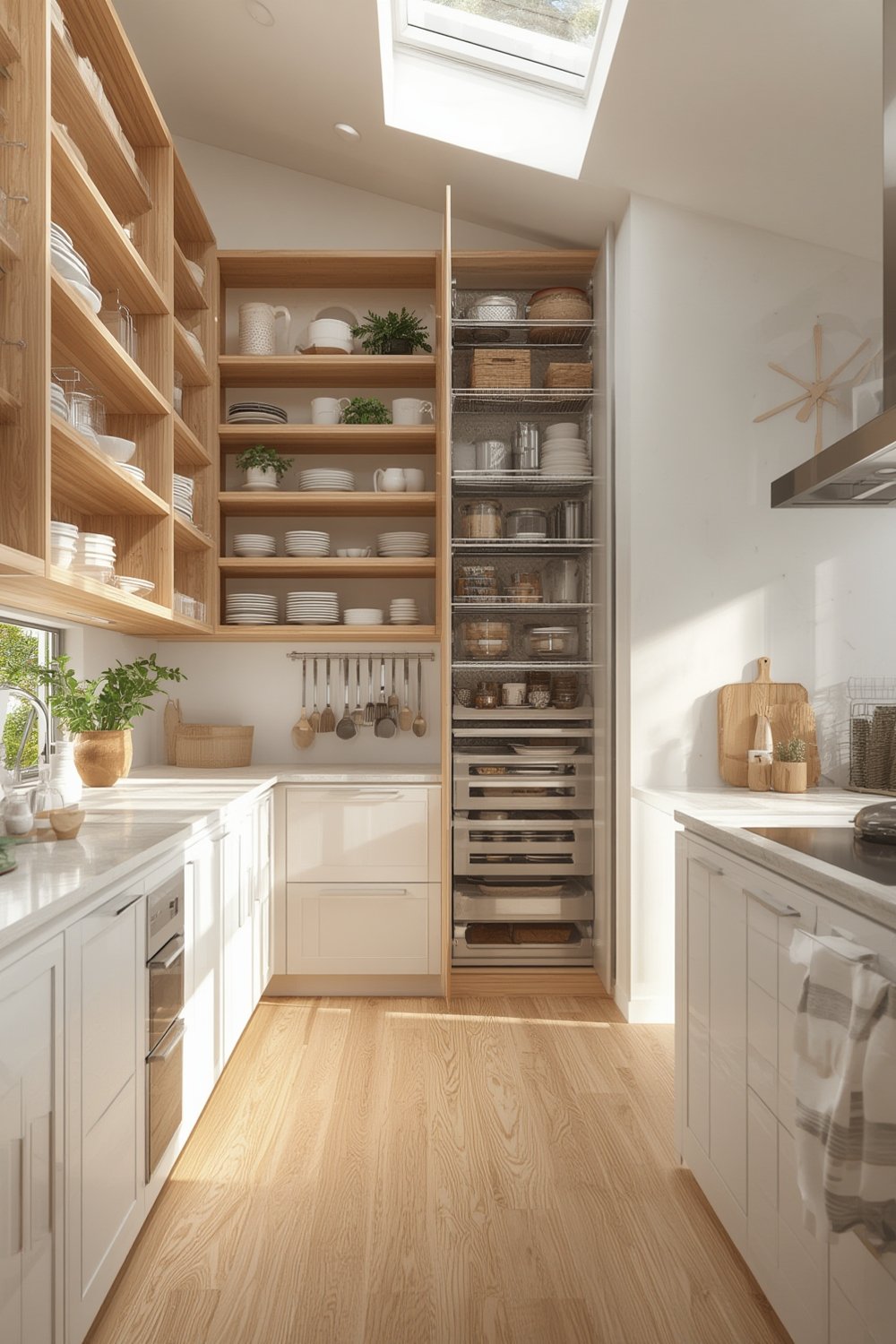 vertical kitchen storage - Illustration 1