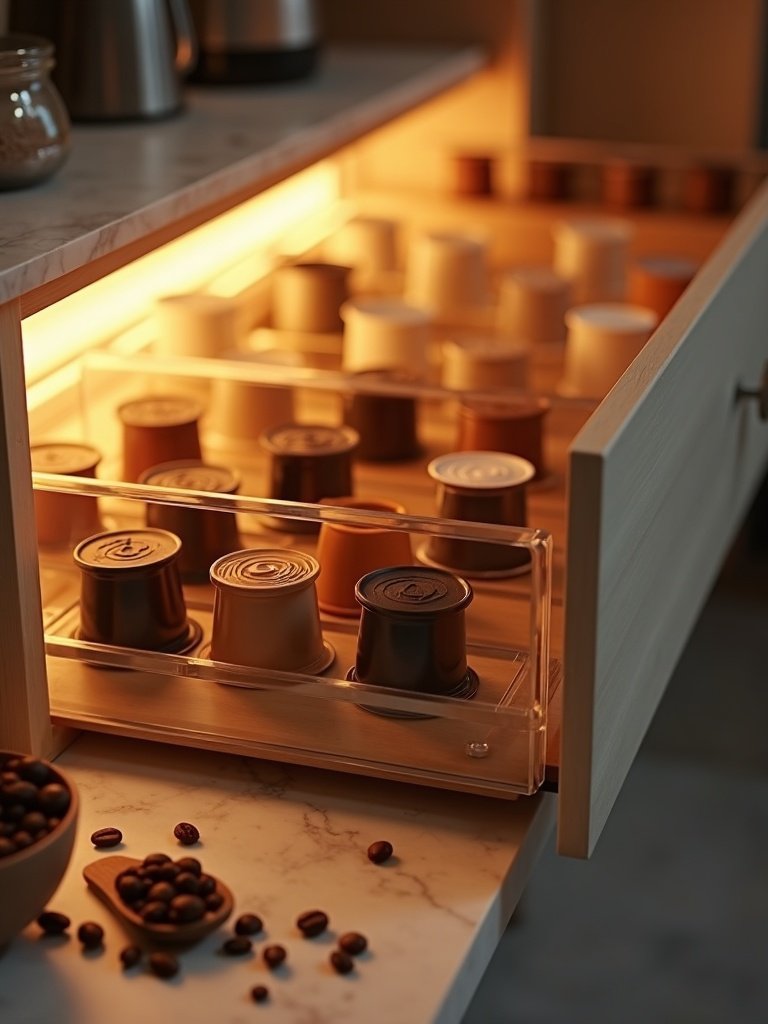 pod organizer in action