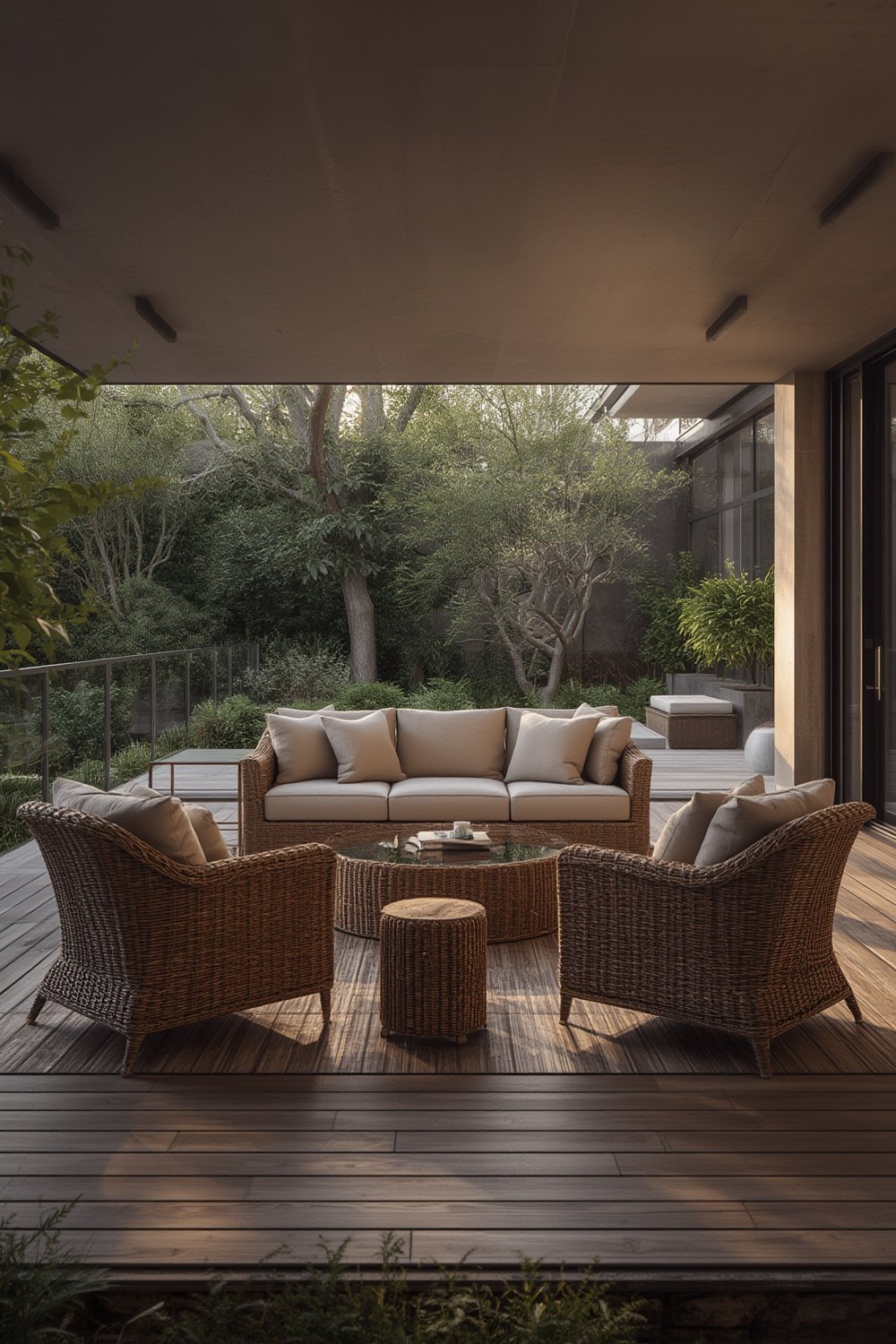 wicker furniture product view