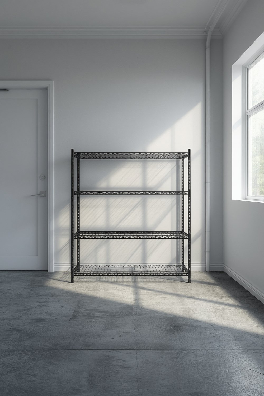 wire shelving product view