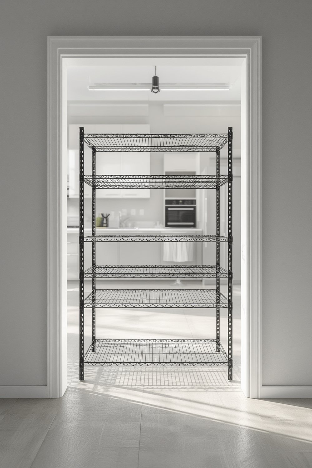 wire shelving product view