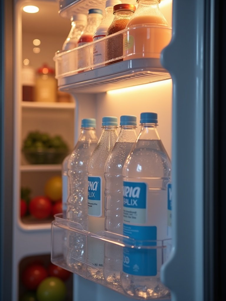 bottle organizer in action